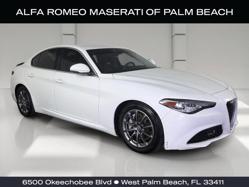 Used 2020 ALFA ROMEO GIULIA RWD in WEST PALM BEACH, FLORIDA