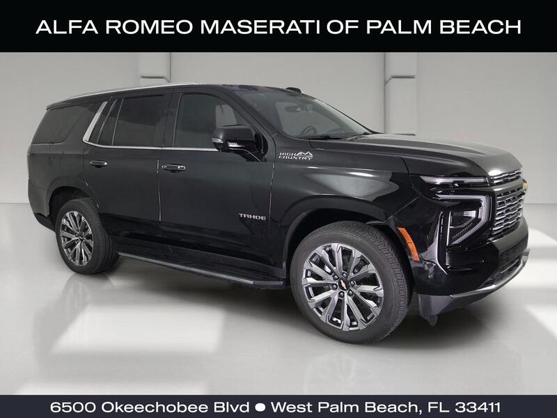 Used 2025 CHEVROLET TAHOE 2WD 4DR HIGH COUNTRY in WEST PALM BEACH, FLORIDA