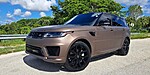 Used 2022 LAND ROVER RANGE ROVER SPORT HSE SILVER EDITION in WEST PALM BEACH, FLORIDA
