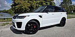 Used 2022 LAND ROVER RANGE ROVER SPORT SVR in WEST PALM BEACH, FLORIDA