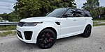 Used 2022 LAND ROVER RANGE ROVER SPORT SVR in WEST PALM BEACH, FLORIDA
