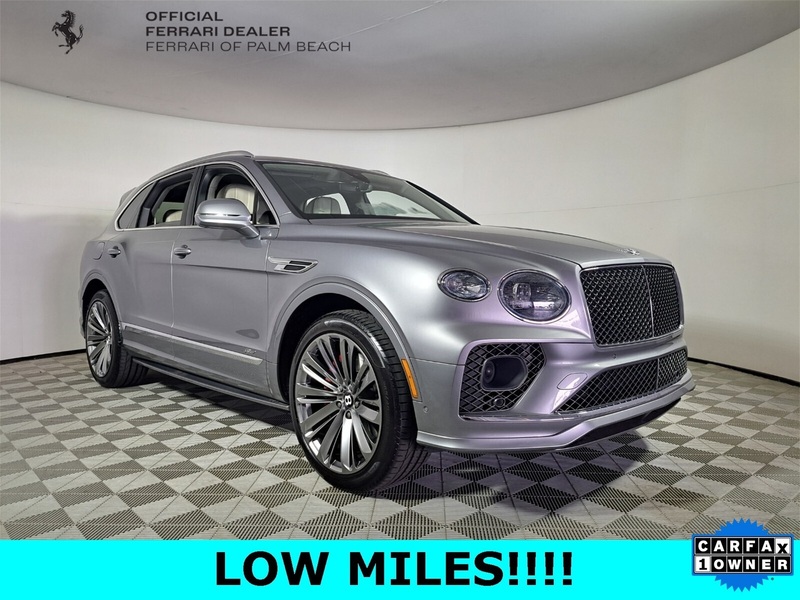 Used 2022 BENTLEY BENTAYGA SPEED AWD in WEST PALM BEACH, FLORIDA