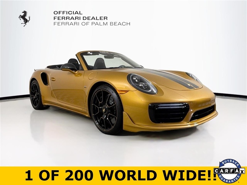 Used 2019 PORSCHE 911 TURBO S CABRIOLET in WEST PALM BEACH, FLORIDA