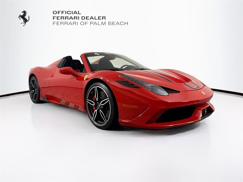 Used 2015 FERRARI 458 SPIDER 2DR CPE SPECIALE in WEST PALM BEACH, FLORIDA