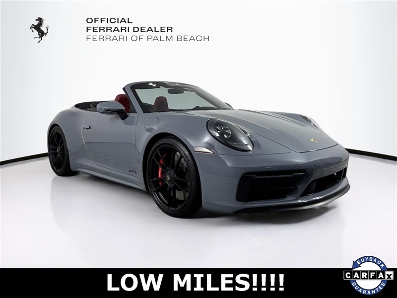 Used 2023 PORSCHE 911 CARRERA 4 GTS CABRIOLET in WEST PALM BEACH, FLORIDA