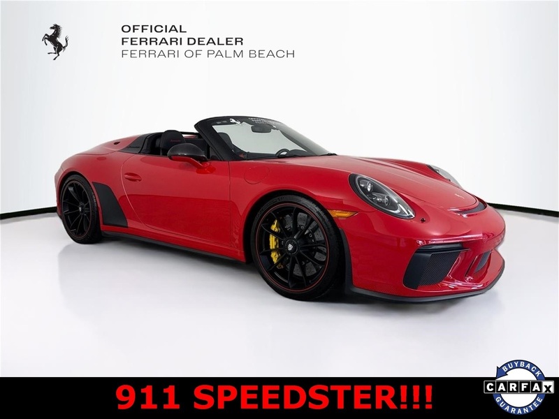 Used 2019 PORSCHE 911 SPEEDSTER CABRIOLET in WEST PALM BEACH, FLORIDA