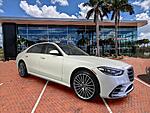 Used 2022 MERCEDES-BENZ S-CLASS S 500 4MATIC SEDAN in WEST PALM BEACH, FLORIDA (Photo 1)