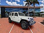 Used 2024 JEEP WRANGLER SAHARA 4 DOOR 4X4 in WEST PALM BEACH, FLORIDA (Photo 1)