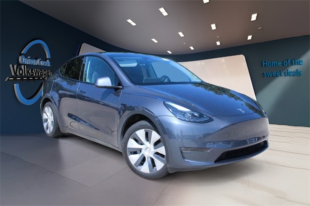Used 2023 Tesla Model Y Long Range with VIN 7SAYGDEE9PA167673 for sale in Austin, TX