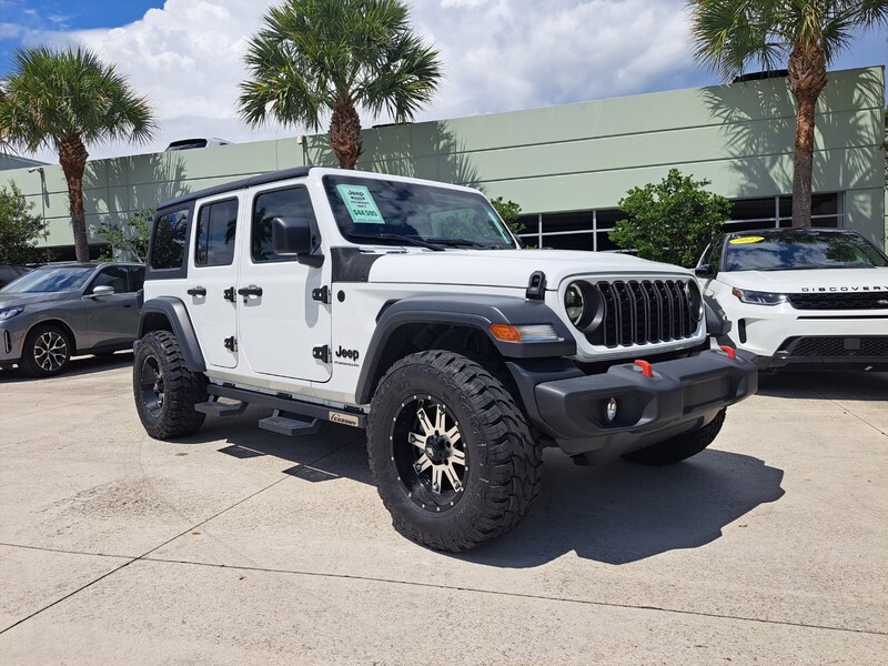 Used 2024 JEEP WRANGLER SPORT S in JUPITER, FLORIDA