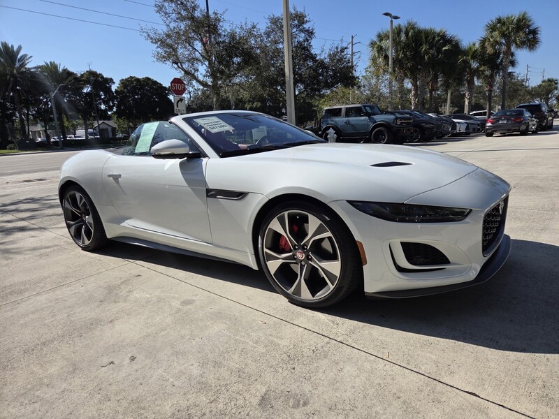 Used 2021 JAGUAR F-TYPE CONVERTIBLE AUTO FIRST EDITION in JUPITER, FLORIDA