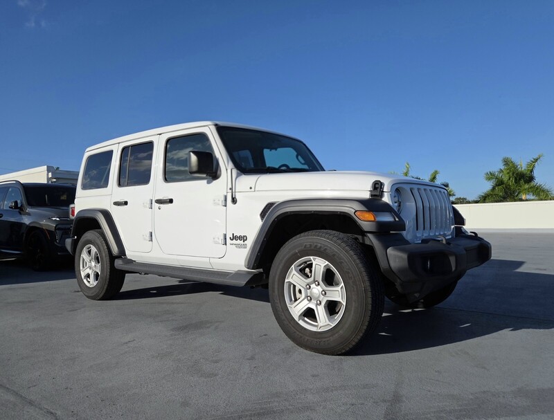 Used 2021 JEEP WRANGLER UNLIMITED SPORT S in JUPITER, FLORIDA