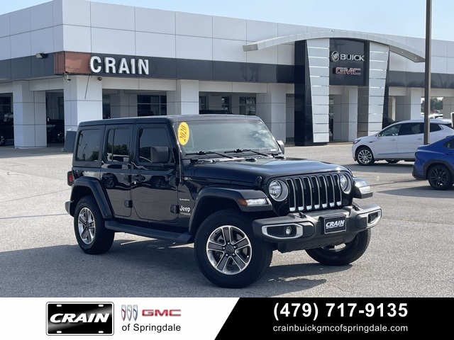 Used 2020 JEEP WRANGLER UNLIMITED SAHARA in SPRINGDALE, ARKANSAS