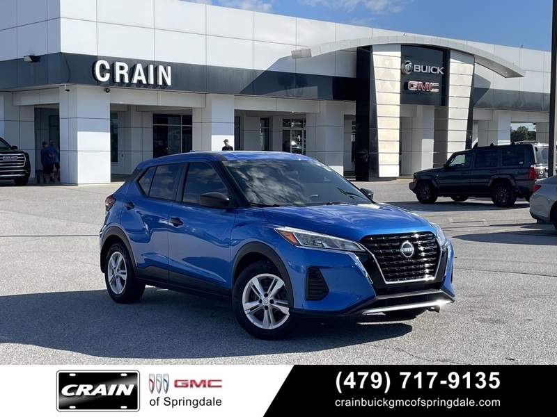 Used 2023 Nissan Kicks S with VIN 3N1CP5BV8PL470985 for sale in Springdale, AR