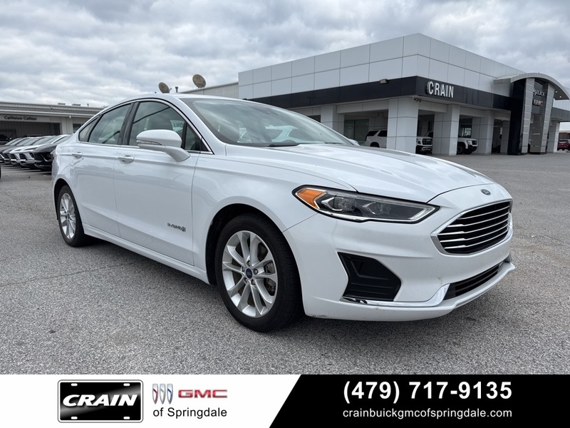 Used 2019 Ford Fusion Hybrid SEL with VIN 3FA6P0MU3KR239831 for sale in Springdale, AR