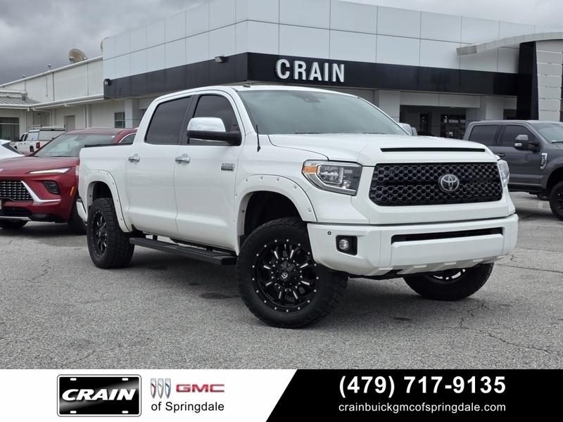 Used 2019 TOYOTA TUNDRA PLATINUM in SPRINGDALE, ARKANSAS