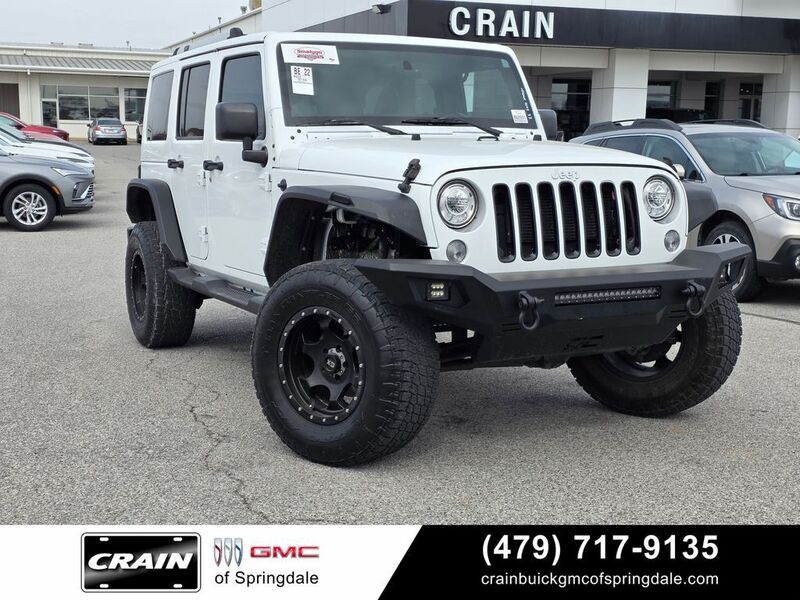Used 2017 JEEP WRANGLER UNLIMITED SAHARA in SPRINGDALE, ARKANSAS
