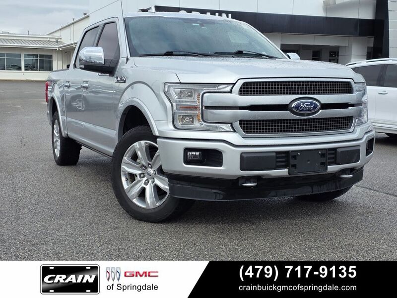 Used 2018 FORD F-150 PLATINUM in SPRINGDALE, ARKANSAS