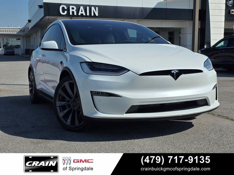 Used 2022 Tesla Model X Plaid with VIN 7SAXCBE65NF332235 for sale in Springdale, AR