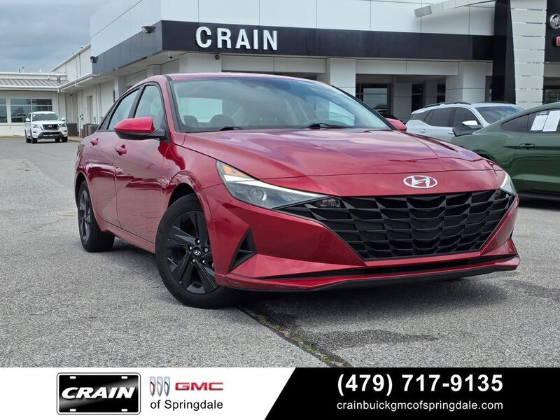 Used 2021 Hyundai Elantra SEL with VIN KMHLM4AGXMU195037 for sale in Springdale, AR