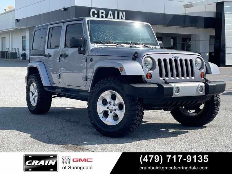 Used 2013 JEEP WRANGLER UNLIMITED SAHARA in SPRINGDALE, ARKANSAS