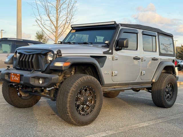 Used 2018 JEEP WRANGLER UNLIMITED SPORT in OCALA, FLORIDA