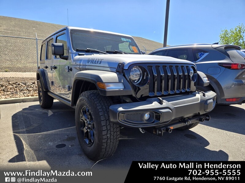 Used 2021 JEEP WRANGLER UNLIMITED WILLYS 4X4 in HENDERSON, NEVADA