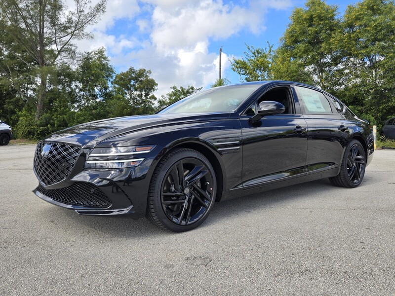New 2026 GENESIS G80 3.5T PRESTIGE BLACK AWD in DAVIE, FLORIDA