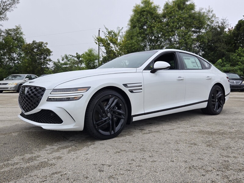 New 2026 GENESIS G80 3.5T PRESTIGE BLACK AWD in DAVIE, FLORIDA