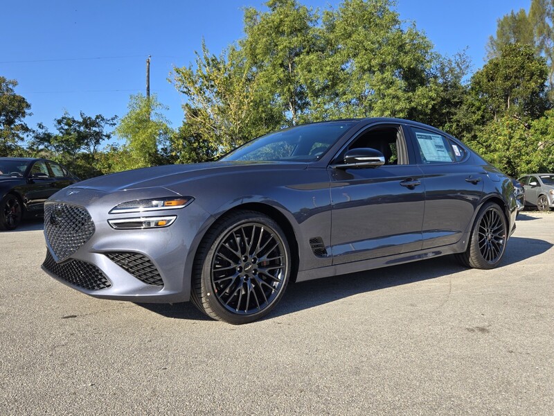 New 2026 GENESIS G70 3.3T PRESTIGE GRAPHITE RWD in DAVIE, FLORIDA