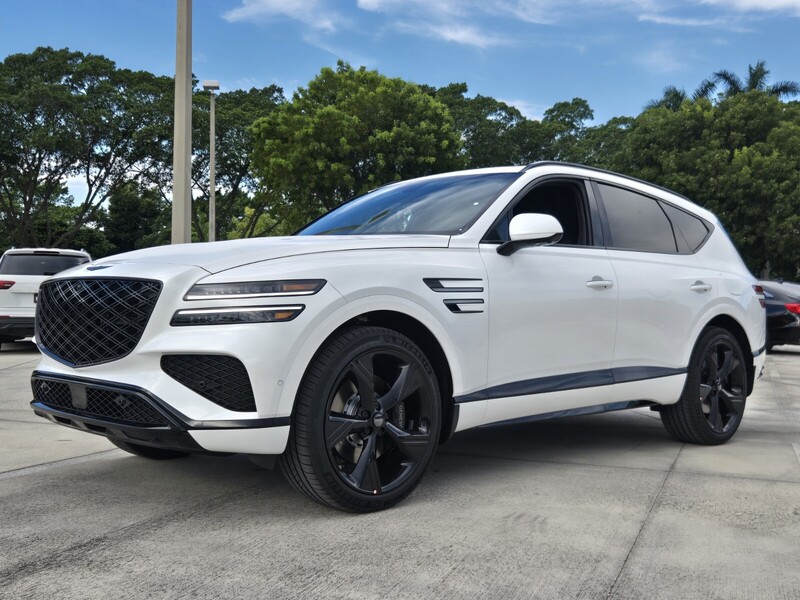 New 2027 GENESIS GV80 3.5T PRESTIGE BLACK AWD in DAVIE, FLORIDA