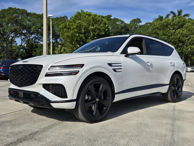 New 2027 GENESIS GV80 3.5T PRESTIGE BLACK AWD in DAVIE, FLORIDA