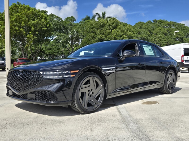 New 2026 GENESIS G90 3.5T E-SC PRESTIGE BLACK AWD in DAVIE, FLORIDA