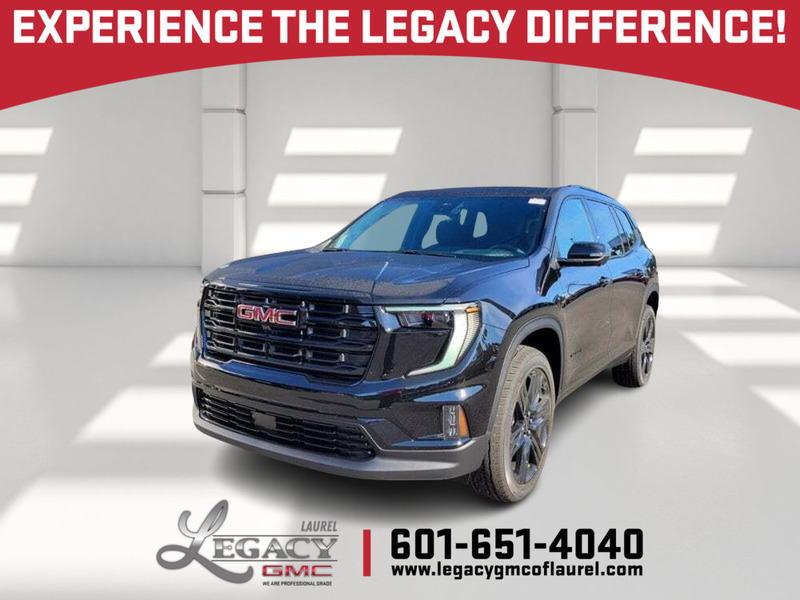 New 2026 GMC ACADIA FWD ELEVATION in LAUREL, MISSISSIPPI