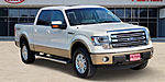 Used 2014 FORD F-150 4WD SUPERCREW 145" LARIAT in LONGVIEW, TEXAS