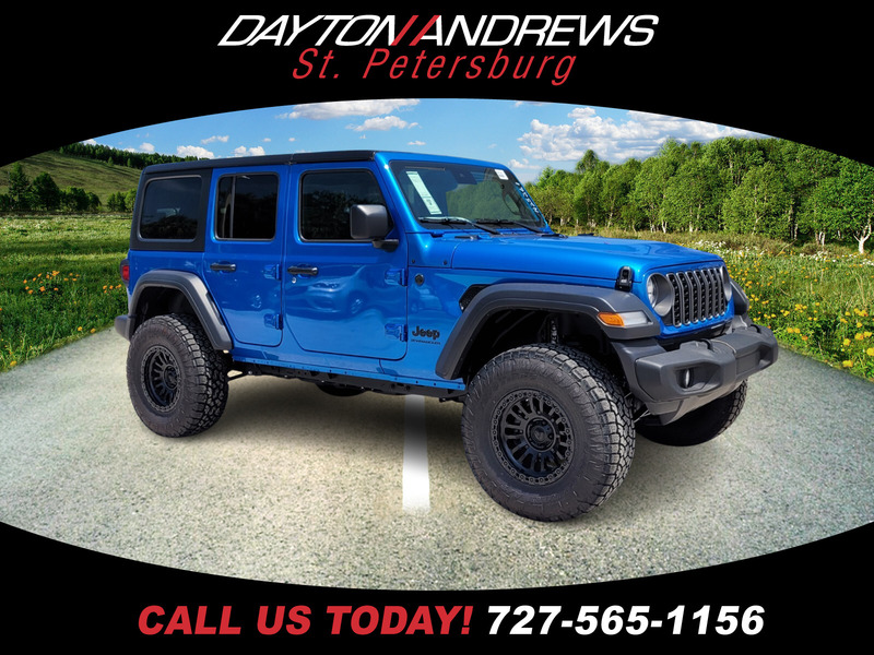 New 2025 JEEP WRANGLER SPORT S 4 DOOR 4X4 in ST. PETERSBURG, FLORIDA