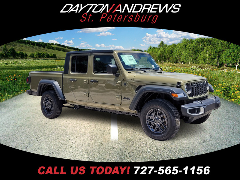 New 2025 JEEP GLADIATOR SPORT S 4X4 in ST. PETERSBURG, FLORIDA