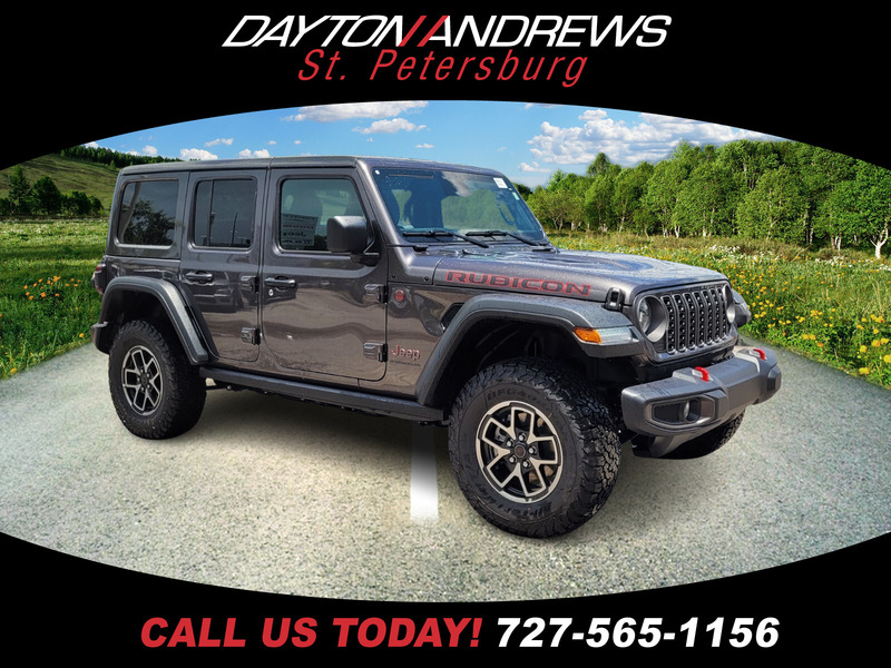 New 2025 JEEP WRANGLER RUBICON 4 DOOR 4X4 in ST. PETERSBURG, FLORIDA