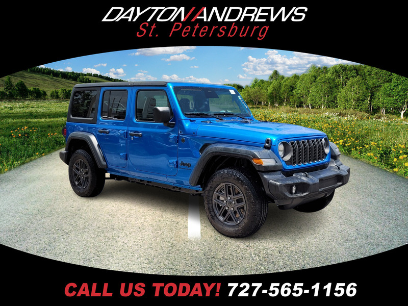 New 2025 JEEP WRANGLER SPORT S 4 DOOR 4X4 in ST. PETERSBURG, FLORIDA