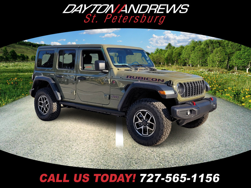 New 2025 JEEP WRANGLER RUBICON 4 DOOR 4X4 in ST. PETERSBURG, FLORIDA
