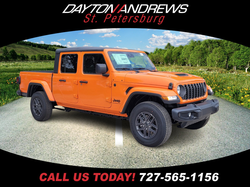 New 2025 JEEP GLADIATOR SPORT S 4X4 in ST. PETERSBURG, FLORIDA