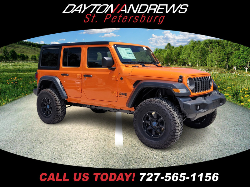 New 2025 JEEP WRANGLER SPORT S 4 DOOR 4X4 in ST. PETERSBURG, FLORIDA