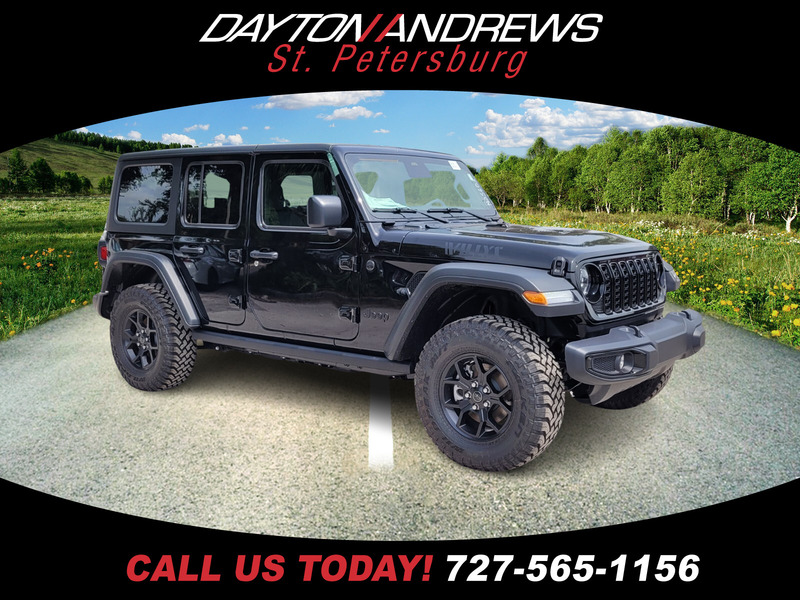 New 2025 JEEP WRANGLER WILLYS 4 DOOR 4X4 in ST. PETERSBURG, FLORIDA