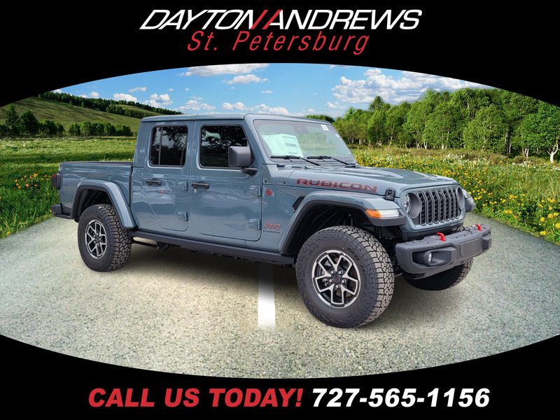 New 2025 JEEP GLADIATOR RUBICON 4X4 in ST. PETERSBURG, FLORIDA