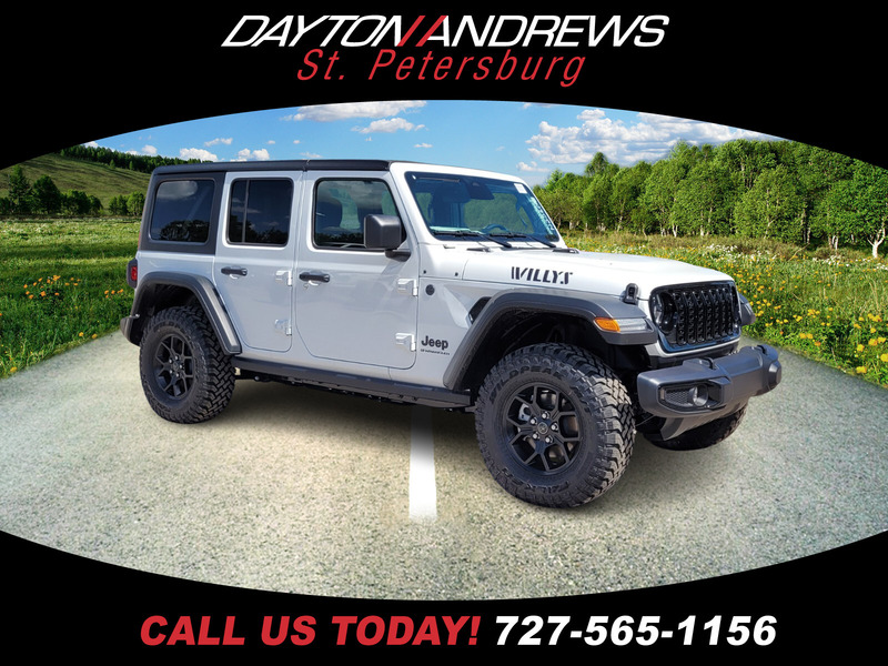 New 2025 JEEP WRANGLER WILLYS 4 DOOR 4X4 in ST. PETERSBURG, FLORIDA