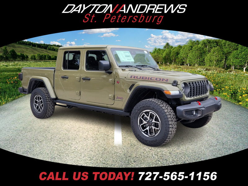 New 2025 JEEP GLADIATOR RUBICON 4X4 in ST. PETERSBURG, FLORIDA