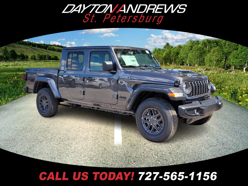 New 2025 JEEP GLADIATOR SPORT S 4X4 in ST. PETERSBURG, FLORIDA