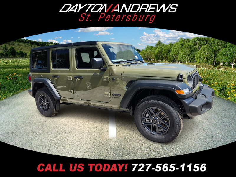 New 2025 JEEP WRANGLER SPORT S 4 DOOR 4X4 in ST. PETERSBURG, FLORIDA