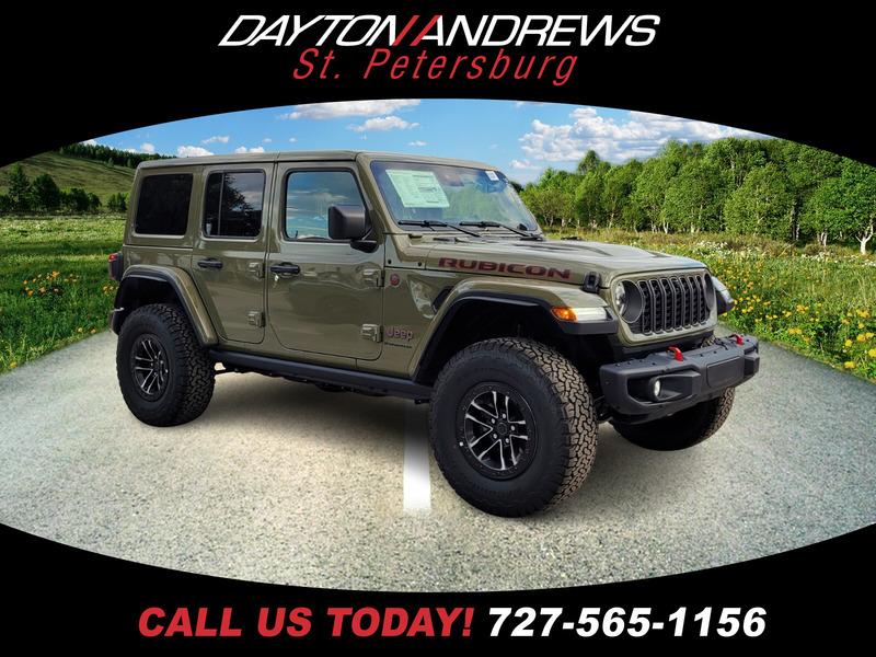 New 2025 JEEP WRANGLER RUBICON X 4 DOOR 4X4 in ST. PETERSBURG, FLORIDA