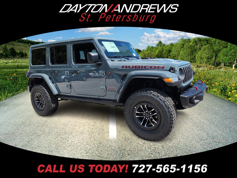 New 2025 JEEP WRANGLER RUBICON X 4 DOOR 4X4 in ST. PETERSBURG, FLORIDA